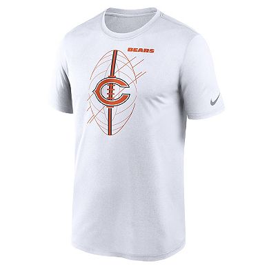 Men's Nike  White Chicago Bears Legend Icon Performance T-Shirt