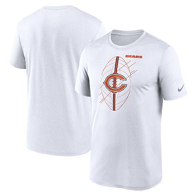 Men's Nike  White Chicago Bears Legend Icon Performance T-Shirt