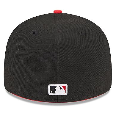 Men's New Era  Black Cincinnati Reds 2023 City Connect Low Profile 59FIFTY Fitted Hat