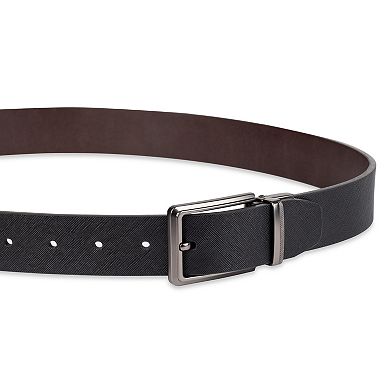 Men's Sonoma Goods For Life® Two-In-One Reversible Harness Buckle Dress Belt