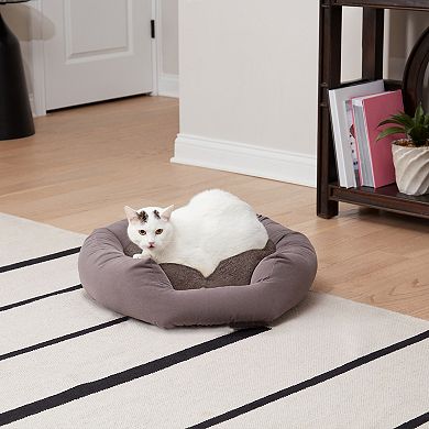 Happy Hounds Chloe Cuddler Donut Cat Bed