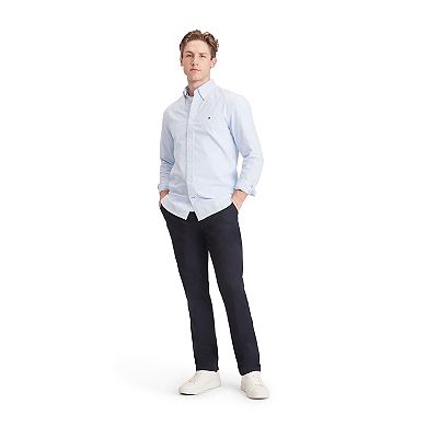 Men's Tommy Hilfiger Long Sleeve Striped Woven Shirt