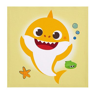 Idea Nuova Nickelodeon 3-Piece Baby Shark Canvas Wall Art Set