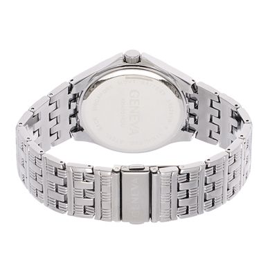 Men's Geneva Diamond Accent Bracelet Watch