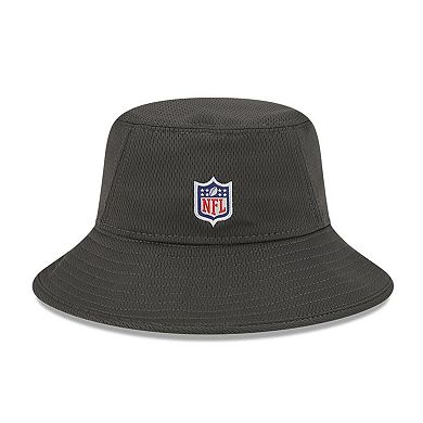 Men's New Era Pewter Tampa Bay Buccaneers 2023 NFL Training Camp Stretch Bucket Hat