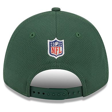Men's New Era Green Green Bay Packers 2023 NFL Training Camp 9FORTY Adjustable Hat