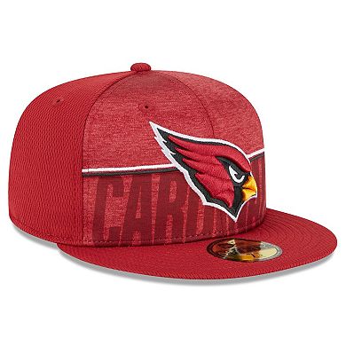 Men's New Era Cardinal Arizona Cardinals 2023 NFL Training Camp 59FIFTY Fitted Hat