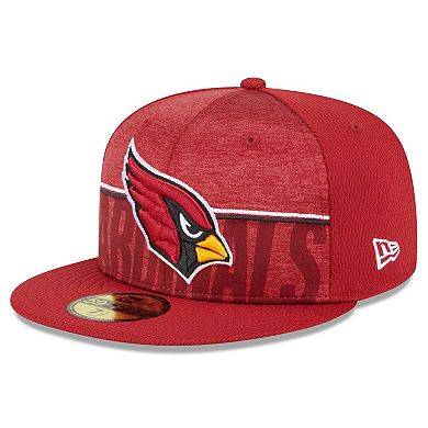 Men's New Era Cardinal Arizona Cardinals 2023 NFL Training Camp 59FIFTY Fitted Hat