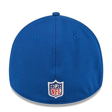 Men's New Era Royal Indianapolis Colts 2023 NFL Training Camp 39THIRTY Flex Fit Hat