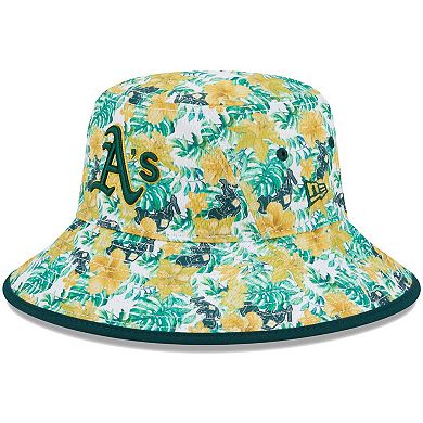 Men's New Era Oakland Athletics Tropic Floral Bucket Hat
