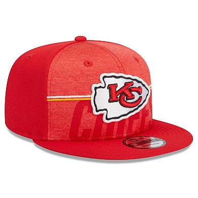 Men's New Era Red Kansas City Chiefs 2023 NFL Training Camp 9FIFTY Snapback Hat