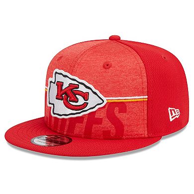 Men's New Era Red Kansas City Chiefs 2023 NFL Training Camp 9FIFTY Snapback Hat