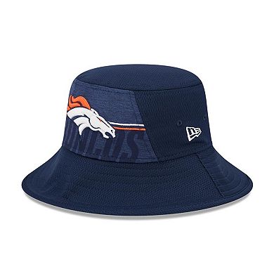 Men's New Era Navy Denver Broncos 2023 NFL Training Camp Stretch Bucket Hat