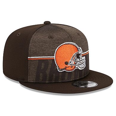 Men's New Era Brown Cleveland Browns 2023 NFL Training Camp 9FIFTY Snapback Hat