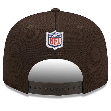 Men's New Era Brown Cleveland Browns 2023 NFL Training Camp 9FIFTY Snapback Hat