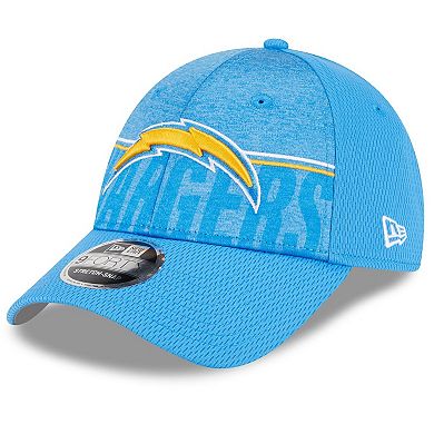 Youth New Era Powder Blue Los Angeles Chargers 2023 NFL Training Camp 9FORTY Adjustable Hat