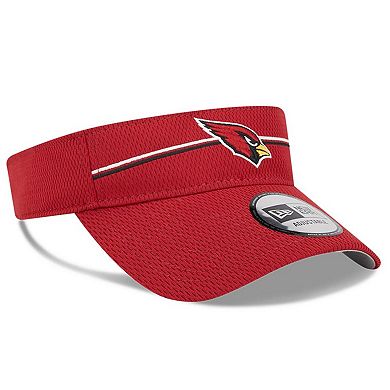 Men's New Era Cardinal Arizona Cardinals 2023 NFL Training Camp Adjustable Visor
