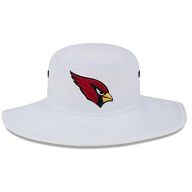 Men's New Era White Arizona Cardinals 2023 NFL Training Camp Panama Bucket Hat