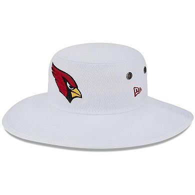 Men's New Era White Arizona Cardinals 2023 NFL Training Camp Panama Bucket Hat
