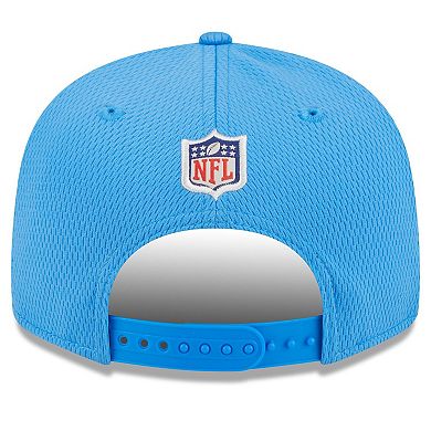 Men's New Era Powder Blue Los Angeles Chargers 2023 NFL Training Camp 9FIFTY Snapback Hat
