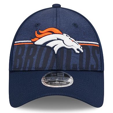 Youth New Era  Navy Denver Broncos 2023 NFL Training Camp 9FORTY Adjustable Hat