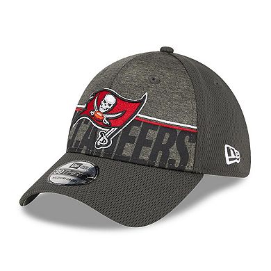 Men's New Era Pewter Tampa Bay Buccaneers 2023 NFL Training Camp 39THIRTY Flex Fit Hat