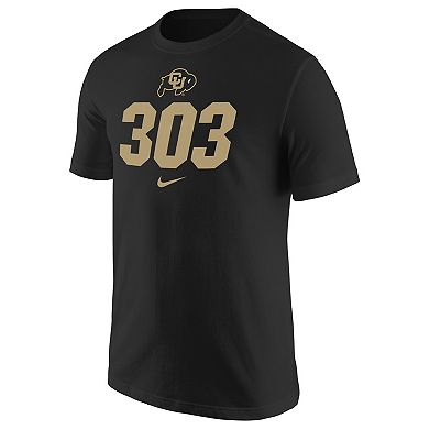 Men's Nike Black Colorado Buffaloes 303 T-Shirt