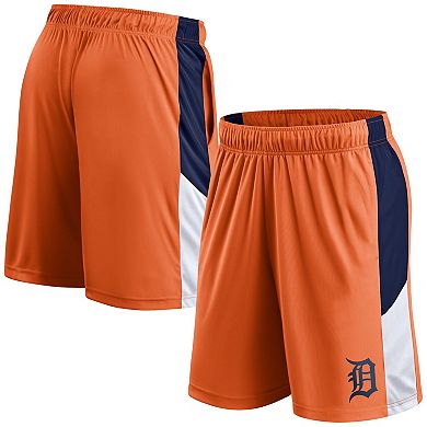 Men's Fanatics Branded Orange Detroit Tigers Primary Logo Shorts