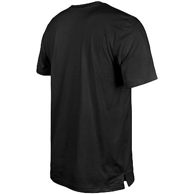 Men's New Era  Black Las Vegas Raiders 2023 NFL Training Camp T-Shirt