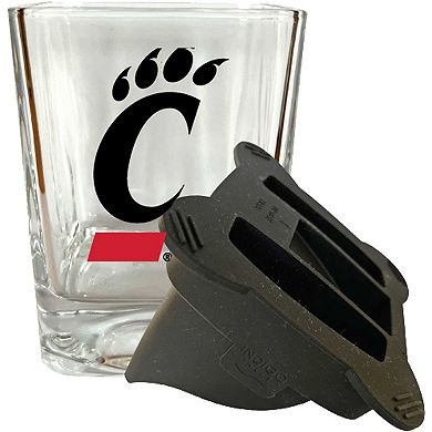 Cincinnati Bearcats 15oz. Ice Wedge Glass