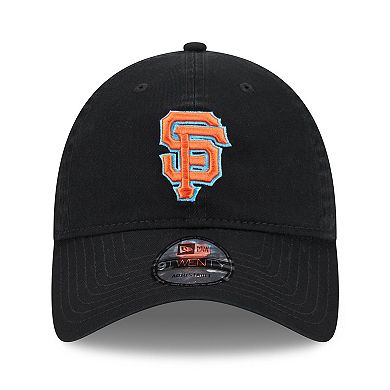 Men's New Era  Black San Francisco Giants 2023 MLB Father's Day 9TWENTY Adjustable Hat