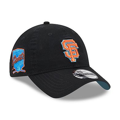 Men's New Era  Black San Francisco Giants 2023 MLB Father's Day 9TWENTY Adjustable Hat