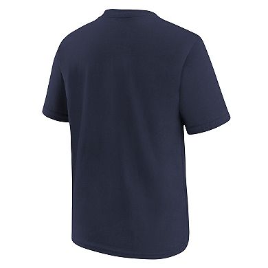 Preschool Nike College Navy Seattle Seahawks Icon T-Shirt