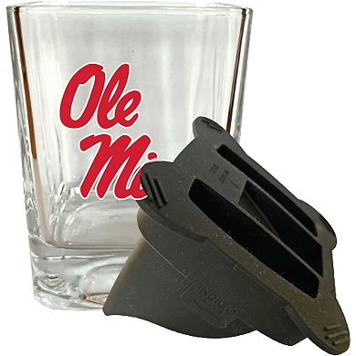 Ole Miss Rebels 15oz. Ice Wedge Glass