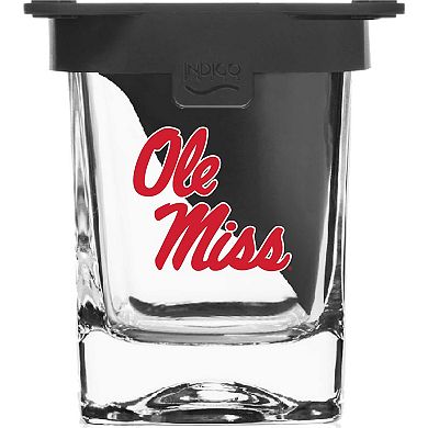 Ole Miss Rebels 15oz. Ice Wedge Glass