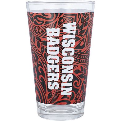 Wisconsin Badgers 16oz. Ohana Pint Glass