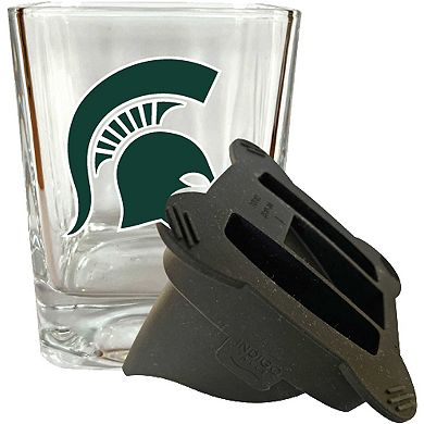 Michigan State Spartans 15oz. Ice Wedge Glass