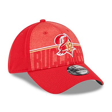 Men's New Era Red Tampa Bay Buccaneers 2023 NFL Training Camp Throwback 39THIRTY Flex Fit Hat