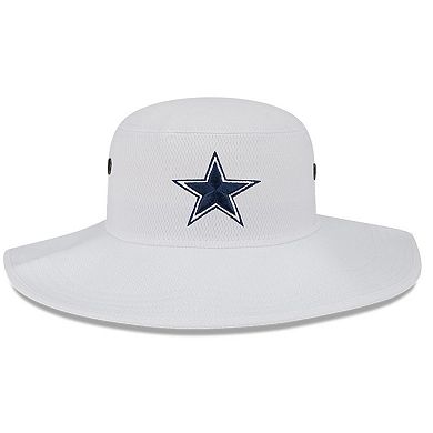 Men's New Era White Dallas Cowboys 2023 NFL Training Camp Panama Bucket Hat