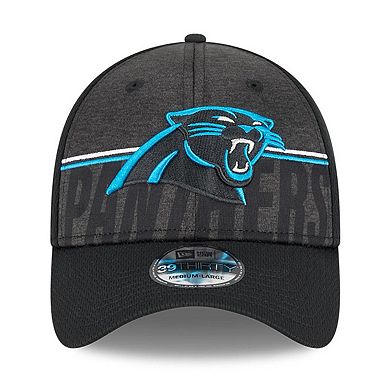 Men's New Era Black Carolina Panthers 2023 NFL Training Camp 39THIRTY Flex Fit Hat