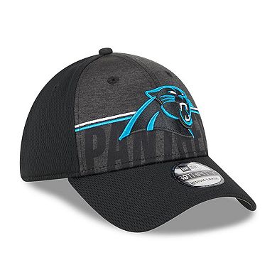 Men's New Era Black Carolina Panthers 2023 NFL Training Camp 39THIRTY Flex Fit Hat