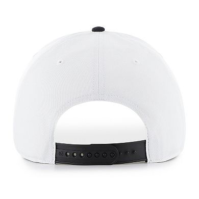 Men's '47 White New York Yankees Dark Tropic Hitch Snapback Hat