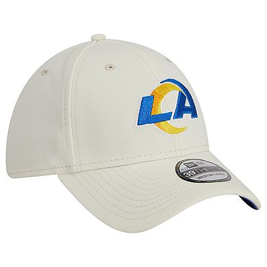 Men's New Era Cream Los Angeles Rams Classic 39THIRTY Flex Hat