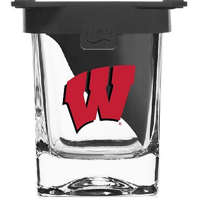 Wisconsin Badgers 15oz. Ice Wedge Glass