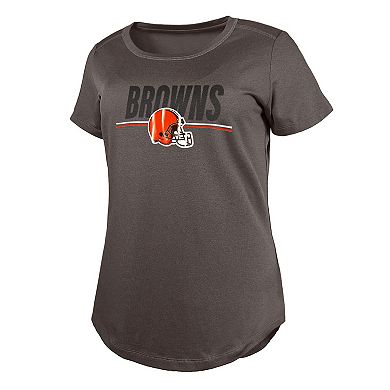 Women's New Era  Brown Cleveland Browns 2023 NFL Training Camp T-Shirt