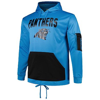 Men's Fanatics Branded Blue Carolina Panthers Pullover Hoodie