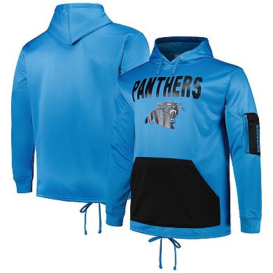 Men's Fanatics Branded Blue Carolina Panthers Pullover Hoodie
