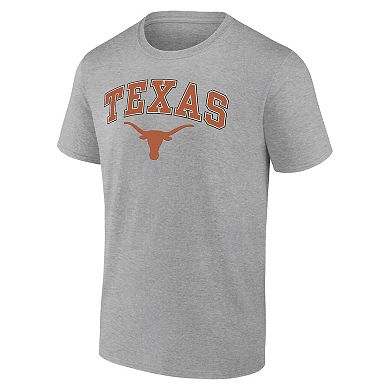 Men's Fanatics Branded Gray Texas Longhorns Campus T-Shirt