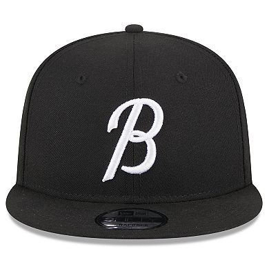 Youth New Era Black Baltimore Orioles 2023 City Connect 9FIFTY Snapback Adjustable Hat