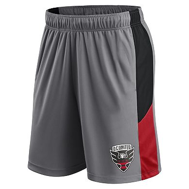 Men's Fanatics Branded Gray D.C. United Team Shorts